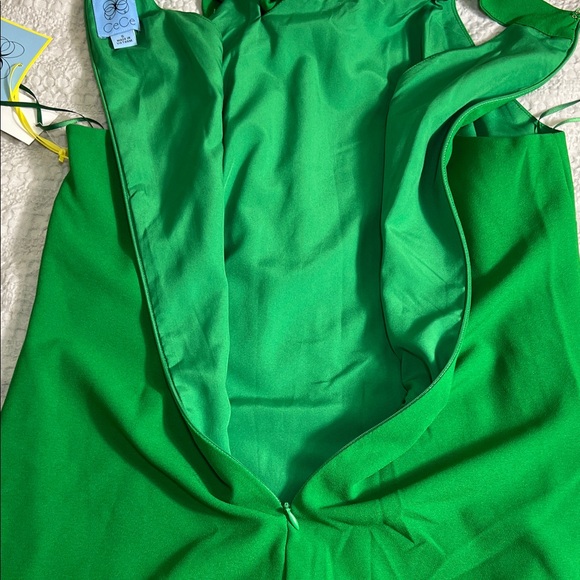 CeCe Vibrant Green Mini Dress size S - Picture 9 of 9